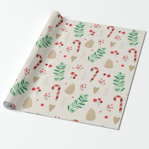 Presente Watercolor Oferta de Natal Apresenta Papel de Mold