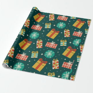 Presente Watercolor Oferta de Natal Apresenta Papel de Mold