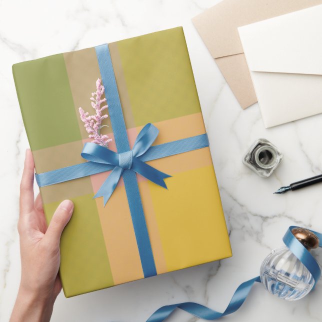 Presente Xadrez de piquenique - 04 de abril - Papel de enro (Presentear)