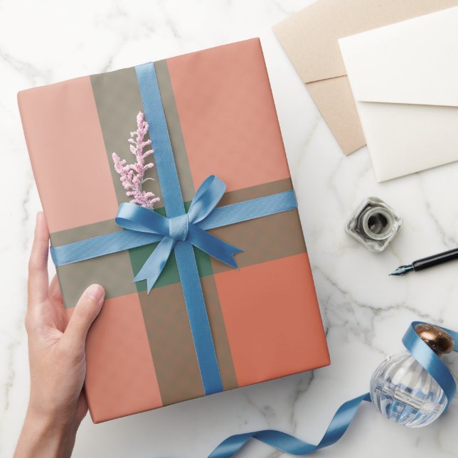 Presente Xadrez de piquenique - 9 de setembro - Papel de em (Presentear)