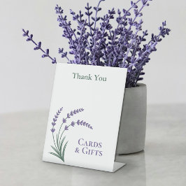 Presentes & Cartões Simples de Lavanda para Casame