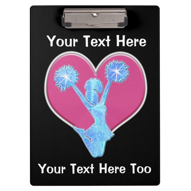 Presentes Cheerleading do treinador, prancheta (Frente)