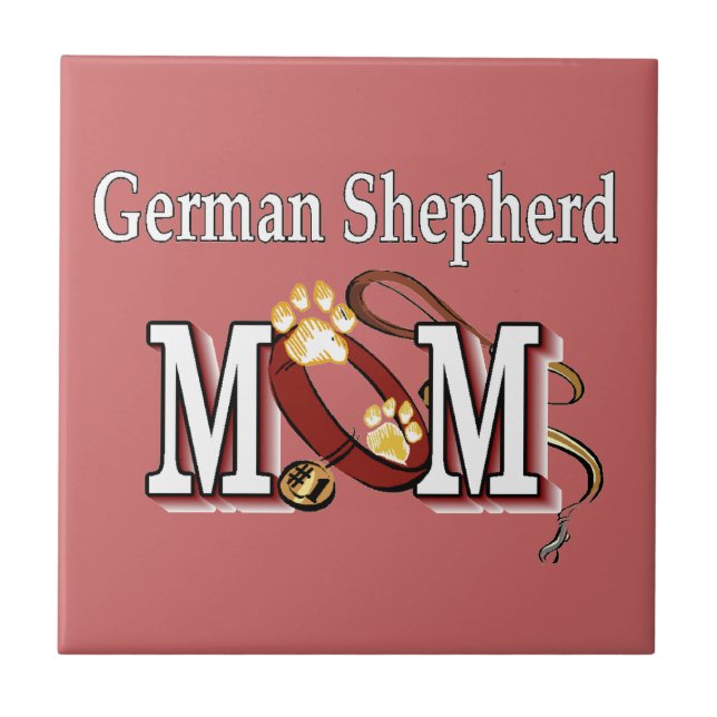 Presentes da Mãe german shepherd (Frente)