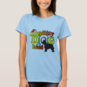 Presentes das camisas da agilidade de Briard