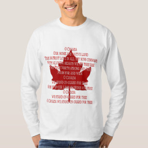 Presentes das camisas de Canadá da lembrança da