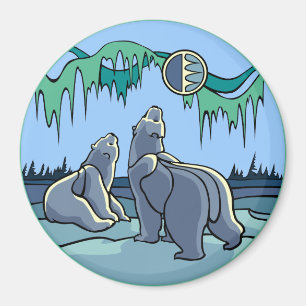 Presentes de Arte Polar da Imã de geladeira Artic