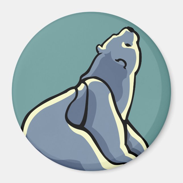 Presentes de Arte Polar da Imã de geladeira Artica (Frente)