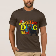Presentes de Camisas de Agilidade Briard