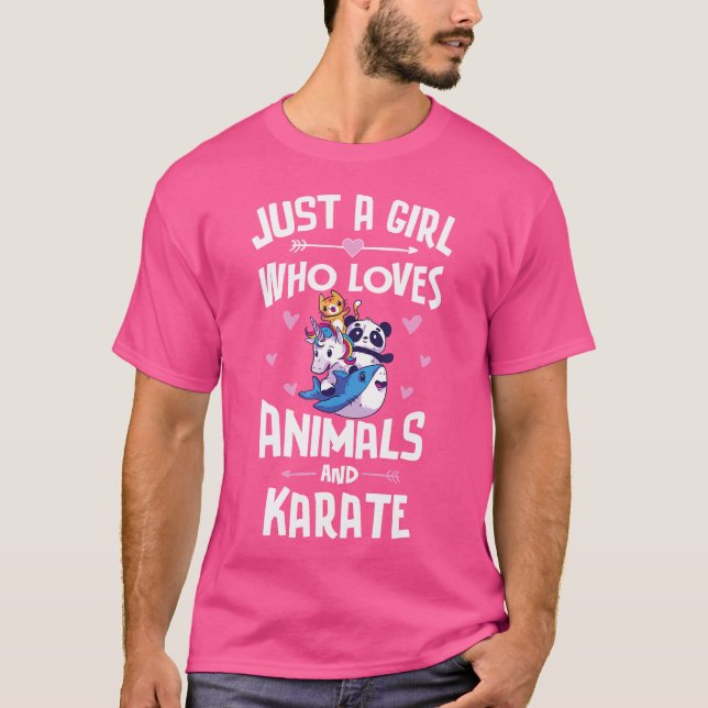 Presentes De Camisas De Animais E De Karatê Para M (Frente)