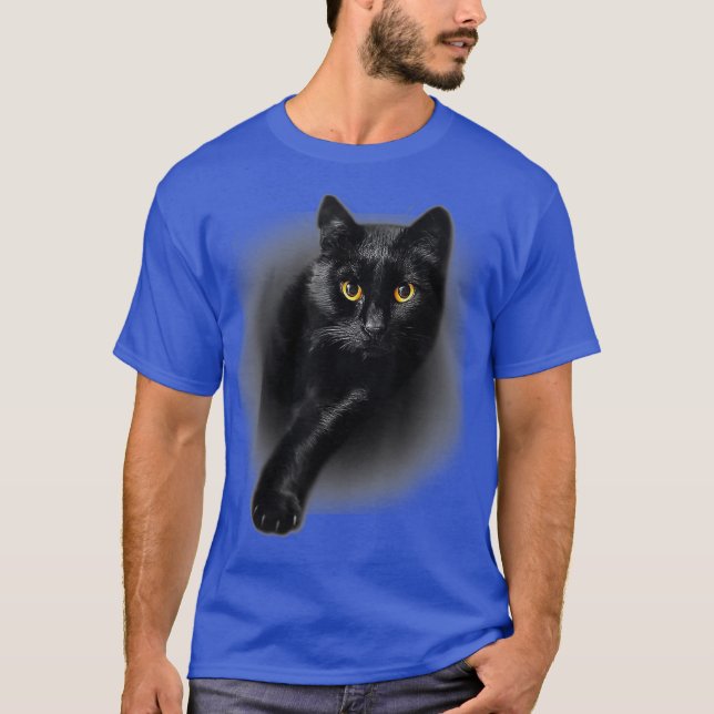Presentes de Camiseta de Gatos Amarelos de Gatos P (Frente)