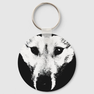 Presentes de Cão Malamute Chaveiro Rouco Siberian