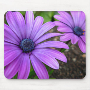 Presentes de Computador Mousepad Flores Azuis