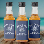 Presentes de Despedida de Solteiro Boats N Bros Ná<br><div class="desc">Eleve o nível da sua despedida de solteiro com embrulhos de mini garrafas personalizados Boats N Bros para o SEU noivo! Mangas de escudo de barco azul-marinho envolvem perfeitamente miniaturas de uísque – principais presentes náuticos de despedida de solteiro, presentes de festa de navegação, essenciais para festa de iate. Ideais...</div>