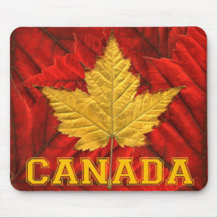 Presentes de Mousepad da folha de bordo de Canadá