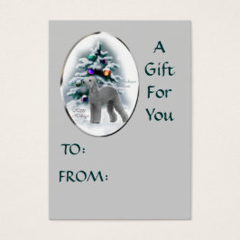 Presentes de Natal Bedlington Terrier, Nomes de et