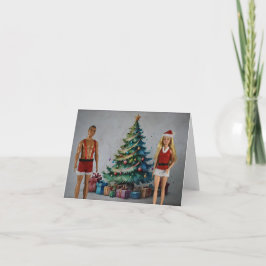 Presentes de Natal. Cartão de Natal