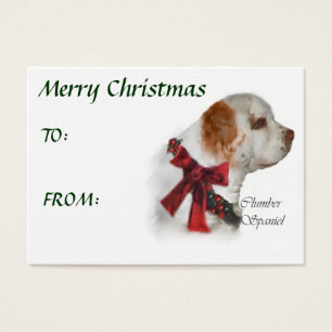 Presentes de Natal Clumber Spaniel
