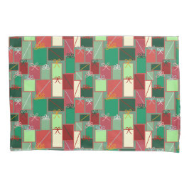 Presentes de Natal com fitas e Arcos