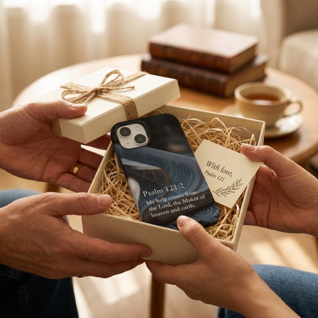 Presentes de Natal com Versículos Bíblicos Persona (Custom Bible Verse Christmas Gifts for Pastors Case-Mate iPhone Case)
