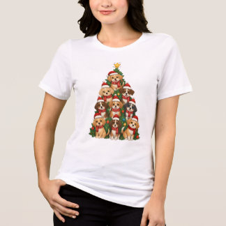 Presentes de Natal da Árvore de Natal de Cachorrin