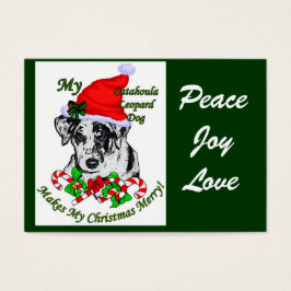 Presentes de Natal do Cão-Leopardo Catahoula