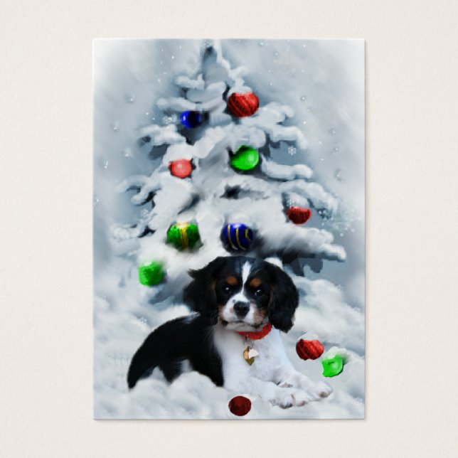 Presentes de Natal do Cavalier King Charles Spanie (Frente)