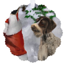 Presentes de Natal do Ponteiro Alemão Wirehaired