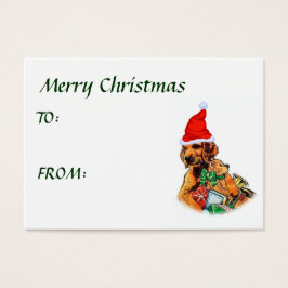 Presentes de Natal do Setter Irlandês