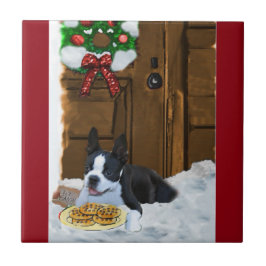Presentes de Natal em Boston Terrier