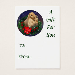 Presentes de Natal em Inglês Cocker Spaniel