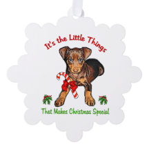 Presentes de Natal Miniatura Pinscher