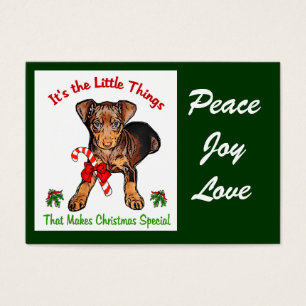 Presentes de Natal Miniatura Pinscher