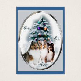 Presentes de Natal Shetland Sheepdog