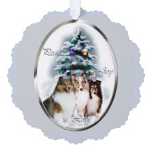 Presentes de Natal Shetland Sheepdog