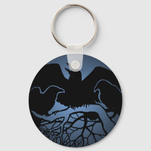 Presentes de Raven Art Chaveiro Wildlife Crow / Ra