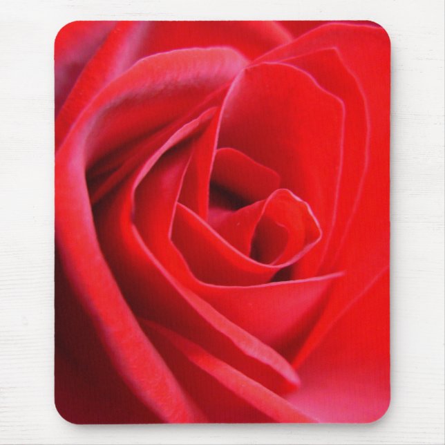 Presentes de Rosa vermelha do Mousepad de Flores V (Frente)