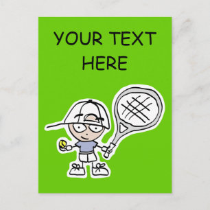 Presentes de tênis & Cartões para tenistas especia