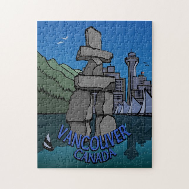 Presentes de Vancouver Souvenir Quebra-cabeça excl (Vertical)