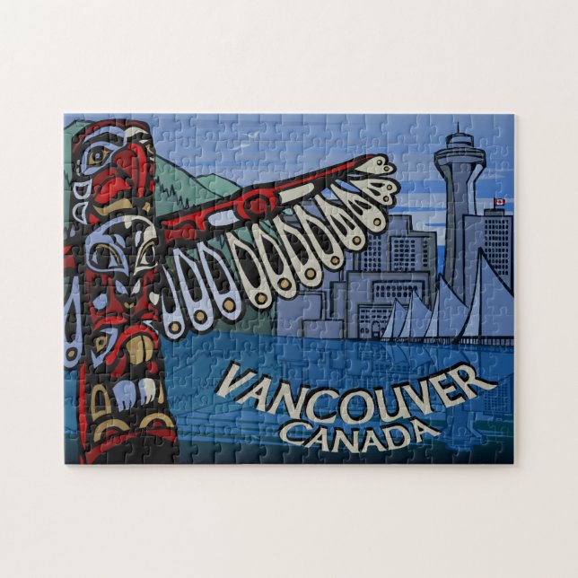 Presentes de Vancouver Souvenir Quebra-cabeça excl (Horizontal)