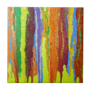 Presentes do design da arte abstracta das cores do