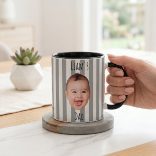 Presentes do Dia dos Pais para Pai Caneca Bebê Ros