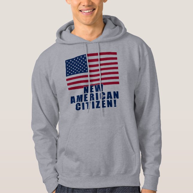 Presentes e camiseta americanos novos do cidadão (Frente)