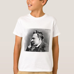 Presentes e Camisetas com a Citação de Nietzsche "