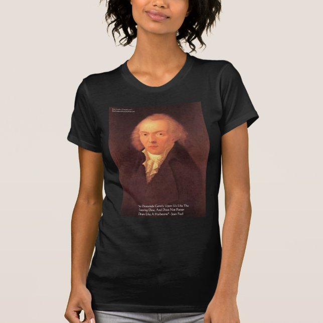 Presentes e Camisetas com Citações de Jean Paul "J (Frente)