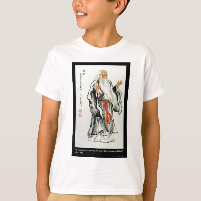 Presentes e Camisetas da Citação de Lao Tzu sobre  (Frente)