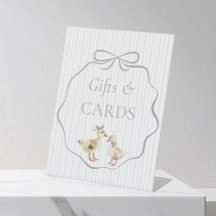 Presentes e Cartões para Chá de Bebê Menino com Pa
