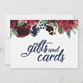 Presentes e Cartões Sinal Navy Aquarela Fonte