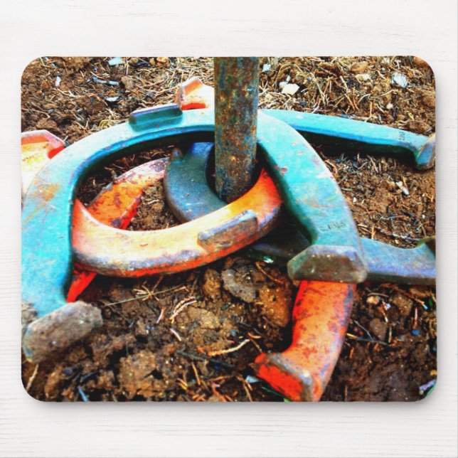 Presentes em ferradura Mousepad do lançamento (Frente)