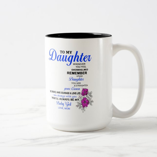 Presentes para a filha - para a minha caneca filha (Direita)