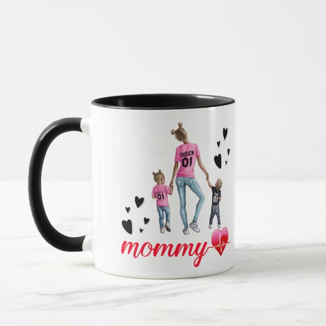 presentes para a mãe no seu aniversário, caneca de (Esquerda)
